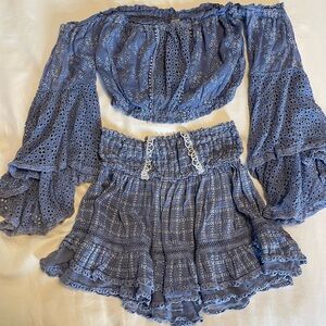 NEW SUNDAY SAINT TROPEZ BLUE SET ONE SIZE